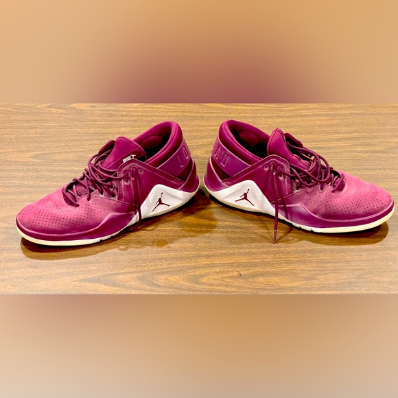 Nike Jordan Flight Fresh Premium- Size 13- Color: Bordeaux, Maroon, Burgundy - Picture 1 of 6